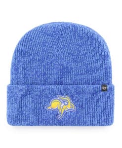 South Dakota State Jackrabbits 47 Brand Blue Brain Freeze Cuff Knit Beanie Hat
