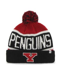 Youngstown State Penguins 47 Brand Red Calgary Cuff Knit Hat