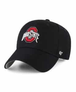 Ohio State Buckeyes 47 Brand Black MVP Adjustable Hat