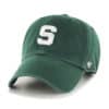 Michigan State Spartans 47 Brand S Dark Green Clean Up Adjustable Hat