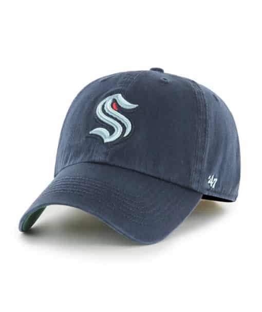 Seattle Kraken 47 Brand Navy Franchise Fitted Hat