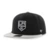 Los Angeles Kings YOUTH 47 Brand Lil Shot Black Gray Snapback Hat