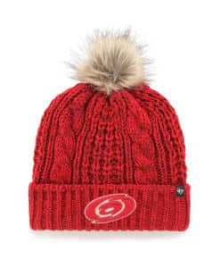 Carolina Hurricanes Women's 47 Brand Red Meeko Cuff Knit Hat