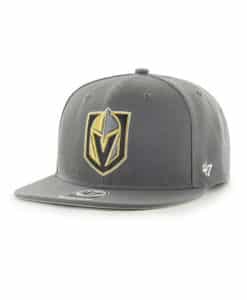 Vegas Golden Knights 47 Brand No Shot Charcoal Snapback Adjustable Hat