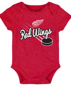 Detroit Red Wings Baby Red Onesie Creeper