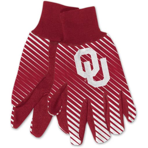 Oklahoma Sooners Two Tone Gloves - Adult