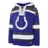 Indianapolis Colts Men's 47 Brand Blue Pullover Jersey Hoodie