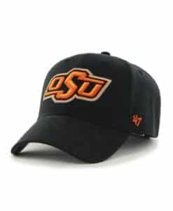 Oklahoma State Cowboys KIDS 47 Brand Black MVP Adjustable Hat