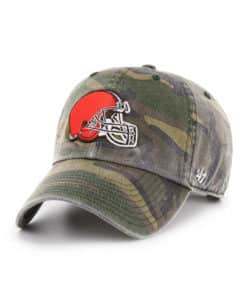 Cleveland Browns 47 Brand Cargo Camo Clean Up Adjustable Hat