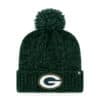 Green Bay Packers Women's 47 Brand Dark Green Harlow Cuff Knit Hat