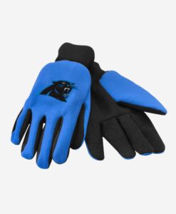 Carolina Panthers Two Tone Gloves - Adult Size