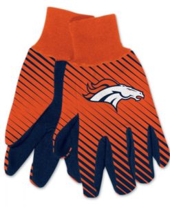 Denver Broncos Two Tone Gloves - Adult Size