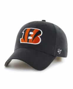 Cincinnati Bengals KIDS 47 Brand Black MVP Adjustable Hat
