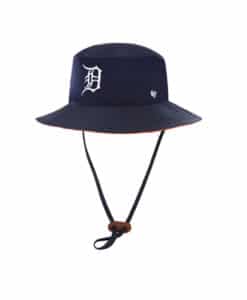 Detroit Tigers 47 Brand Navy Panama Bucket Hat