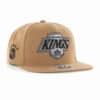 Los Angeles Kings 47 Brand Sure Shot Camel Khaki Snapback Hat