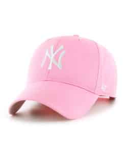 New York Yankees NEWBORN Baby 47 Brand Pink Rose Stretch Fit Hat