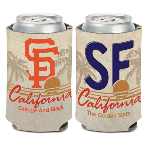 San Francisco Giants 12 oz State Plate Can Cooler Holder