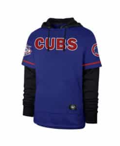 Chicago Cubs Men's 47 Brand Royal Blue Shortstop Pullover Hoodie