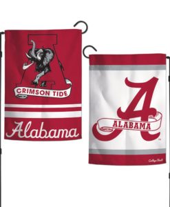 Alabama Crimson Tide 2 Sided 12.5" x 18" Garden Flag
