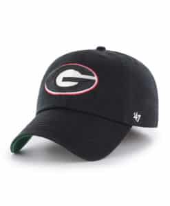 Georgia Bulldogs 47 Brand Black Franchise Fitted Hat