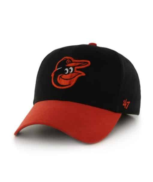 Baltimore Orioles TODDLER 47 Brand Black Orange MVP Adjustable Hat