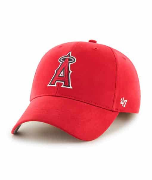 Los Angeles Angels KIDS 47 Brand Home Red MVP Adjustable Hat