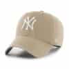 New York Yankees 47 Brand Khaki Chambray Ballpark Clean Up Adjustable Hat