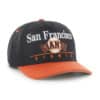 San Francisco Giants 47 Brand Super Hitch Black Snapback Hat