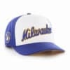 Milwaukee Brewers 47 Brand Cooperstown Hitch Blue Snapback Hat