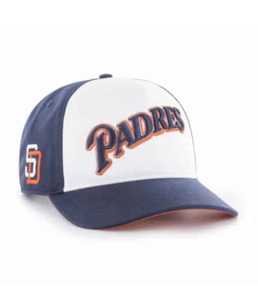 San Diego Padres 47 Brand Cooperstown Hitch Navy Orange Snapback Hat