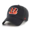 Cincinnati Bengals YOUTH 47 Brand Black Clean Up Adjustable Hat