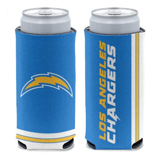 Los Angeles Chargers 12 oz Slim Blue Can Cooler Holder