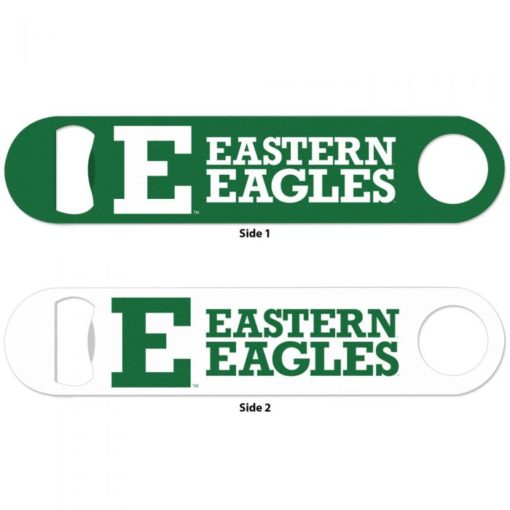 Eastern Michigan Eagles Green Metal Bottle Opener 2-Sided