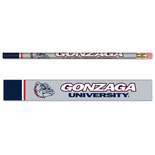Gonzaga Bulldogs Pencil 6 Pack