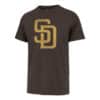 San Diego Padres Men's 47 Brand Espresso Franklin T-Shirt Tee
