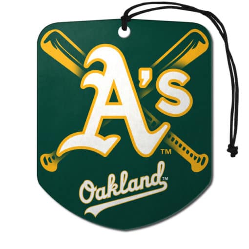 Oakland Athletics Shield Air Freshener Set - 2 Pack