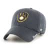 Milwaukee Brewers Women's 47 Brand Navy Miata Clean Up Adjustable Hat