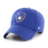 Milwaukee Brewers 47 Brand Cooperstown Blue Clean Up Adjustable Hat