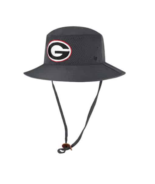 Georgia Bulldogs 47 Brand Panama Charcoal Bucket Hat