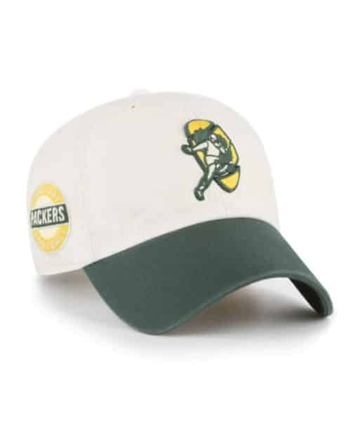 Green Bay Packers 47 Brand Legacy Bone Clean Up Adjustable Hat