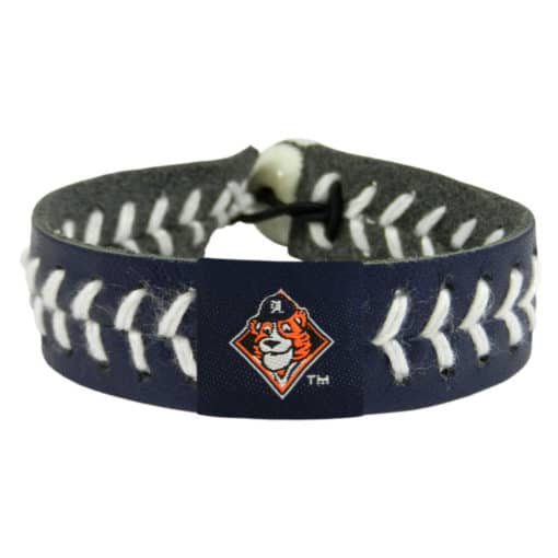 Detroit Tigers Team Color Mascot Baseball Bracelet