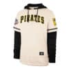 Pittsburgh Pirates Men's 47 Brand Cream Cooperstown Trifecta Shortstop Pullover Hoodie