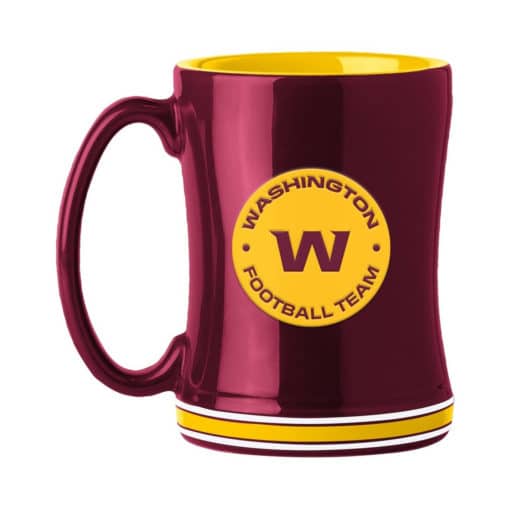 Washington Football Team Coffee Mug - 14oz Sculpted Relief