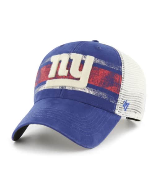 New York Giants 47 Brand Interlude Vintage Blue MVP Mesh Snapback Hat